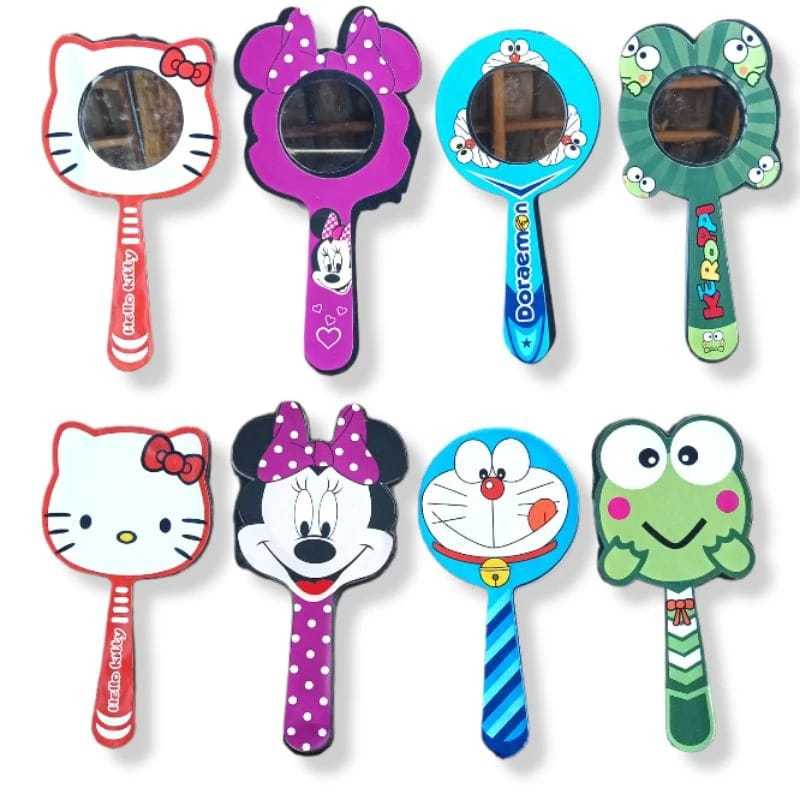 CERMIN SAKU KOTAK / BULAT / CERMIN KACA MINI / CERMIN POLOS /CERMIN MAKE UP TRAVEL