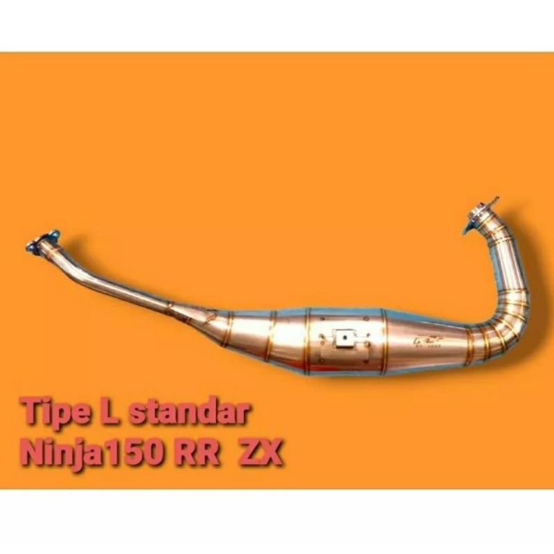 Chamber perut knalpot RC3 ninja 150 RR ZX perut 39 type L standard
