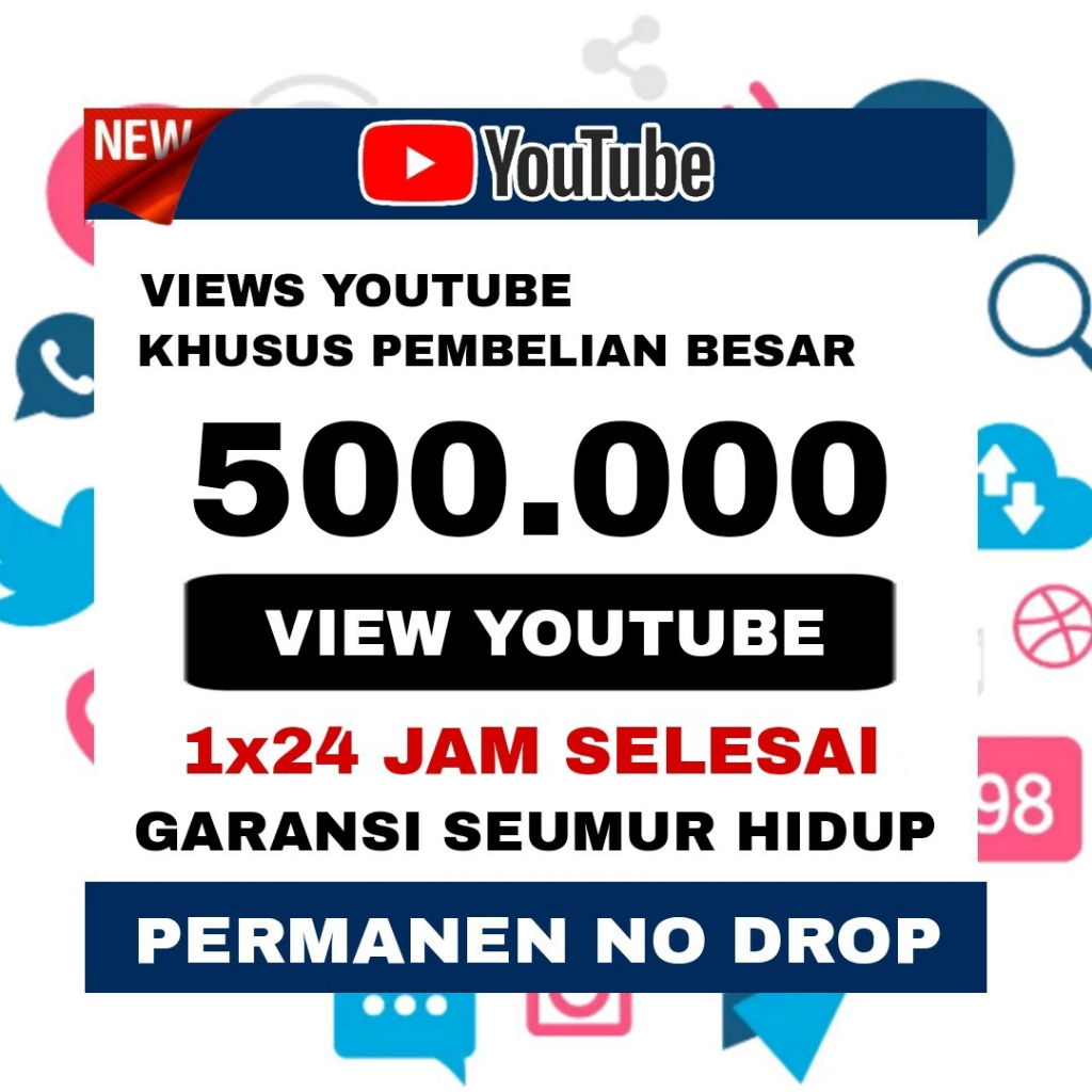 View Youtube No Drop Views Youtube Murah