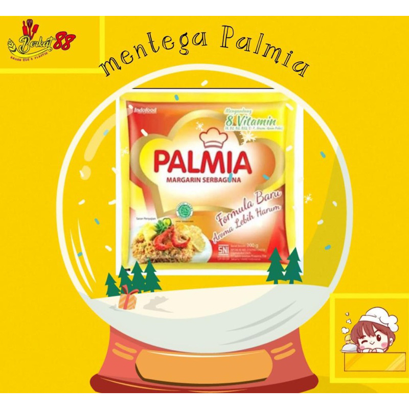 

Palmia Margarine Sachet 200 Gram