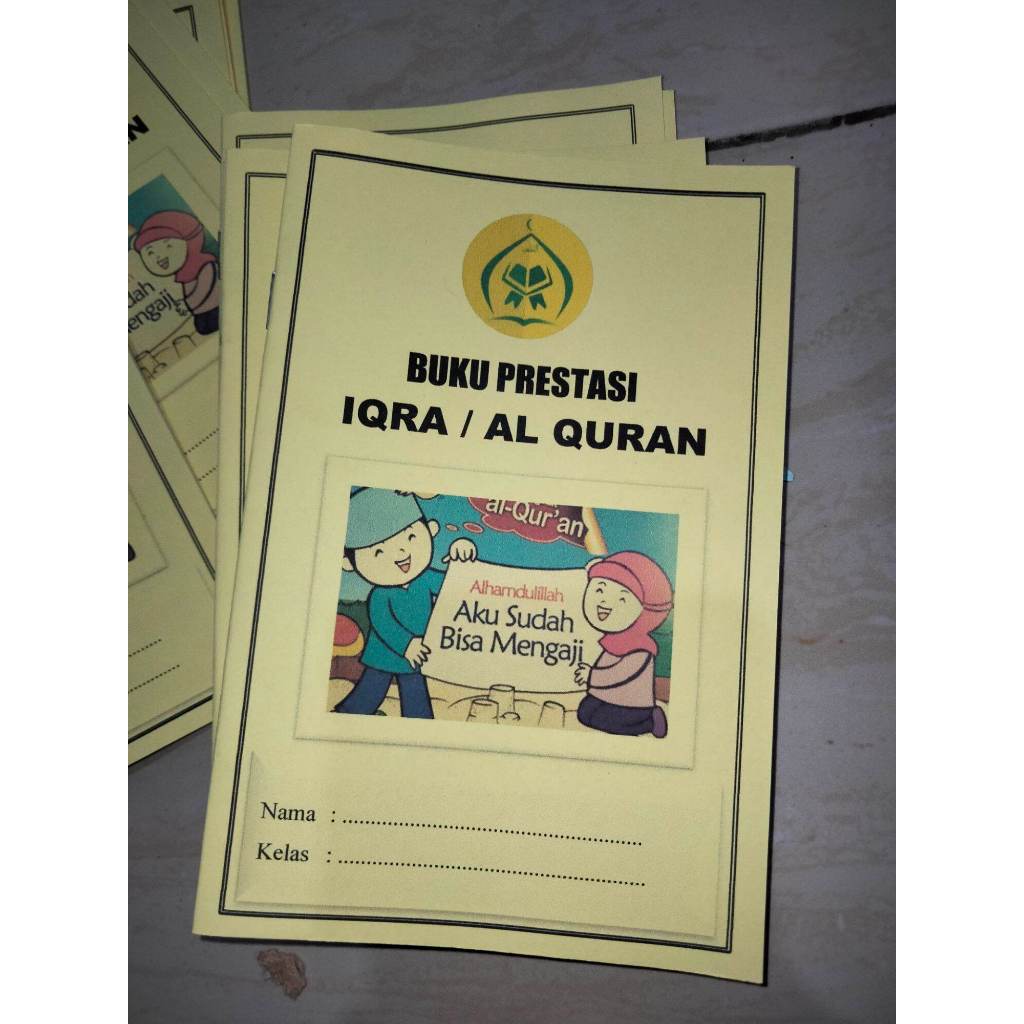 

BUKU PRESTASI IQRO ANAK ISI 50 Pcs