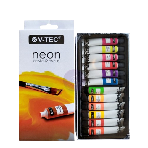 

TBMO NEON ACRYLIC COLOUR 12 WARNA 60ML NA-612 V-TEC