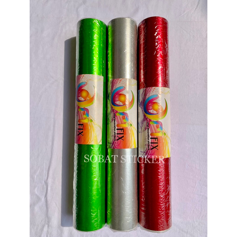 

STICKER SKOTLET ORI-FIX METALIK CANDY PER ROLL