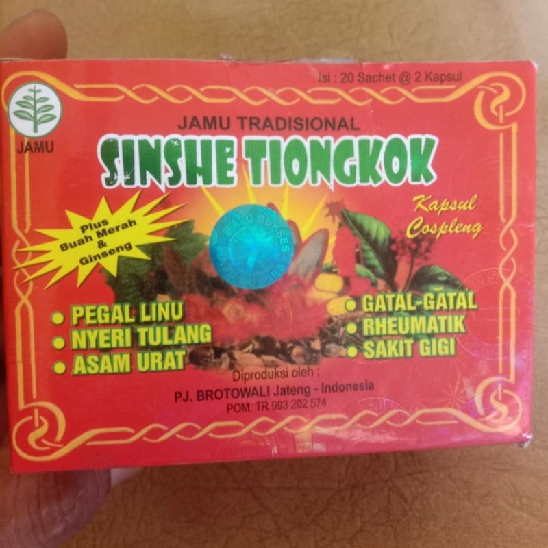 sinshe tiongkok original