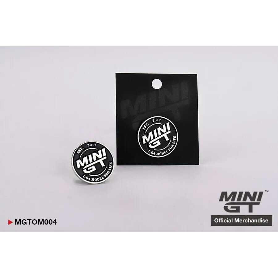 MINI GT Round Logo Pin (2.45 cm) Official MGTOM004
