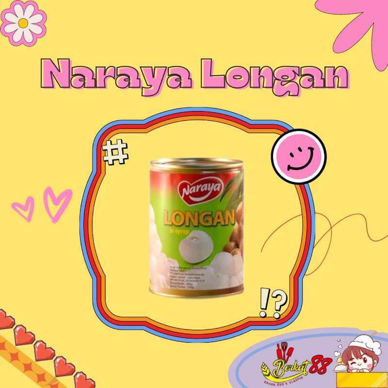 

Naraya Longan in Heavy Syrup 565 Gr