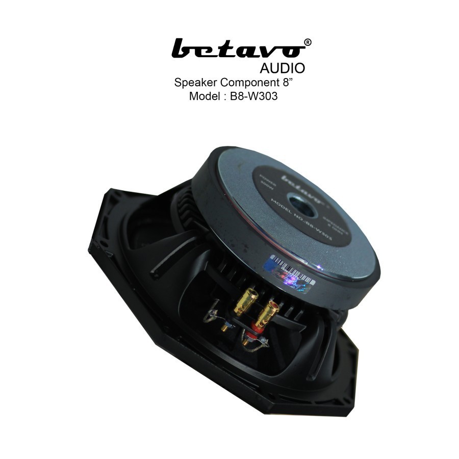 Speaker Component BETAVO 8 inch b8 w303 profesional komponen original