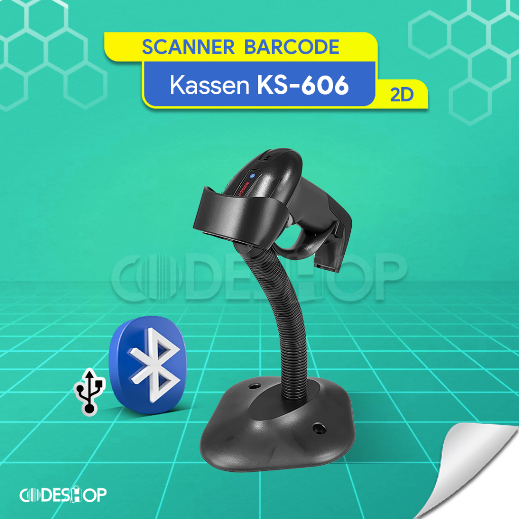 Kassen KS-606 / KS606 / 606 Barcode Scanner Minimarket Toko Swalayan