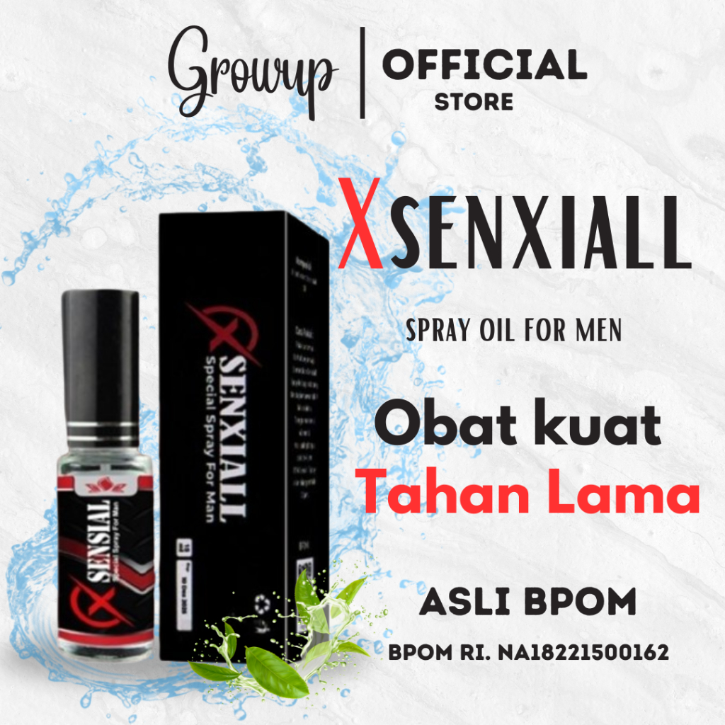 TERLARIS!!! OBAT KUAT OLES HERBAL TAHAN LAMA - X-SENSIAL SPRAY ASLI ORIGINAL BPOM