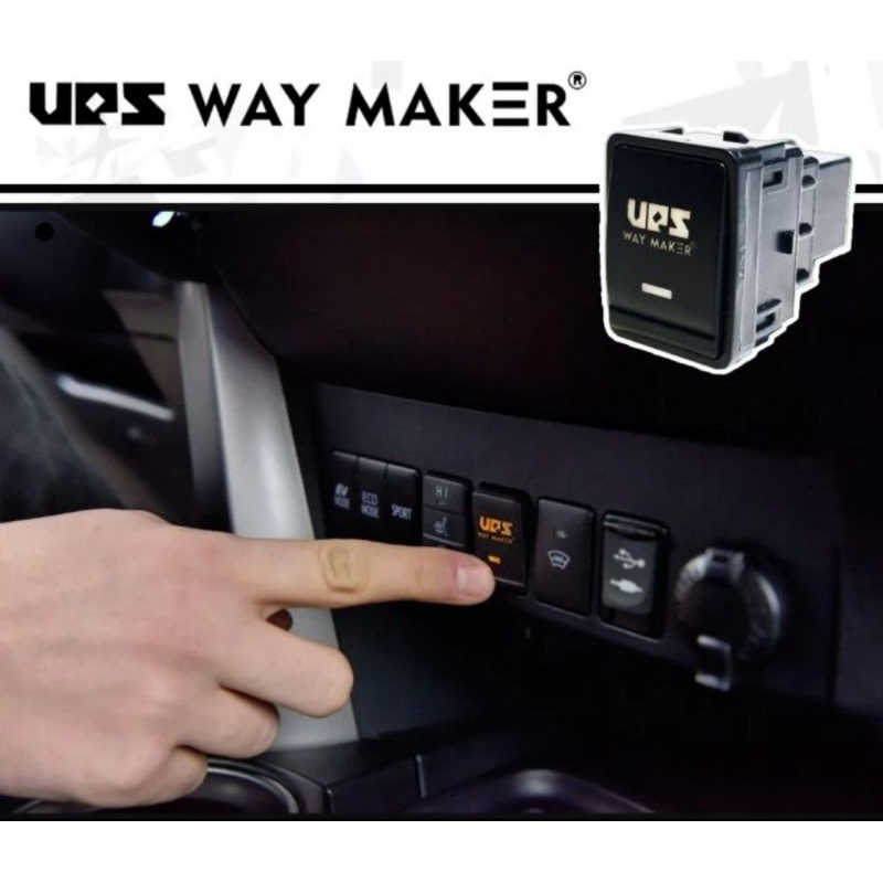 Saklar Lampu Foglamp UPS WAY MAKER - TOYOTA