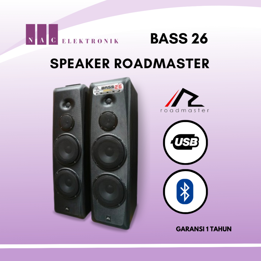 ROADMASTER SPEAKER AKTIF - BASS 26