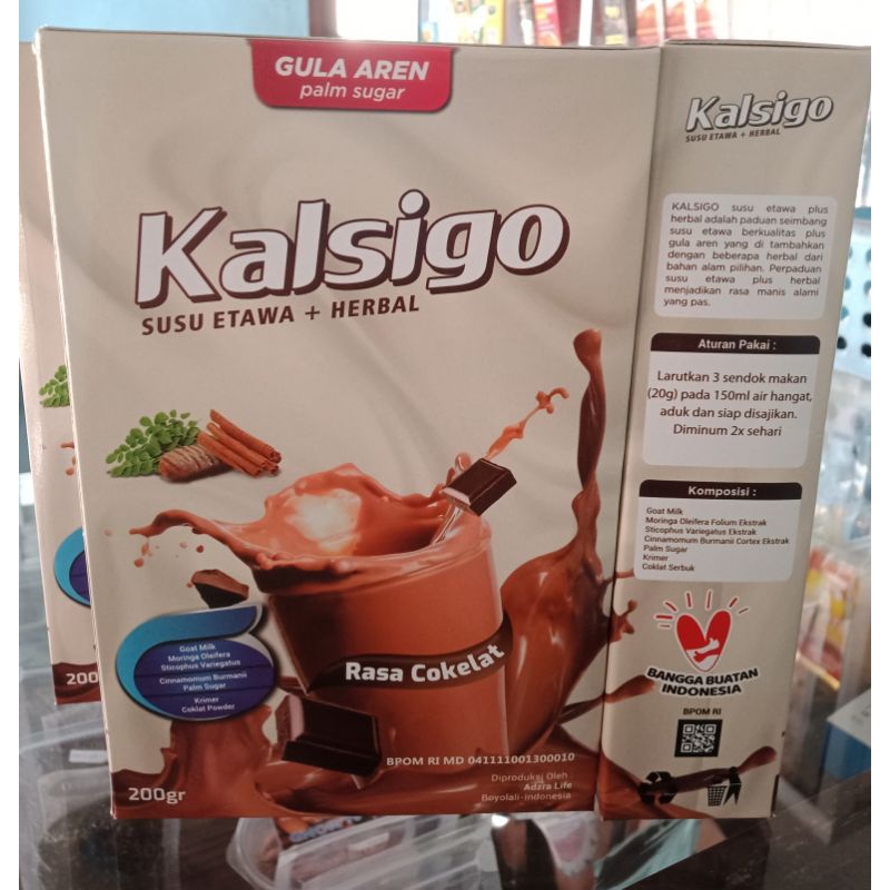 

KALSIGO SUSU ETAWA HERBAL DENGAN GULA AREN 200 GR