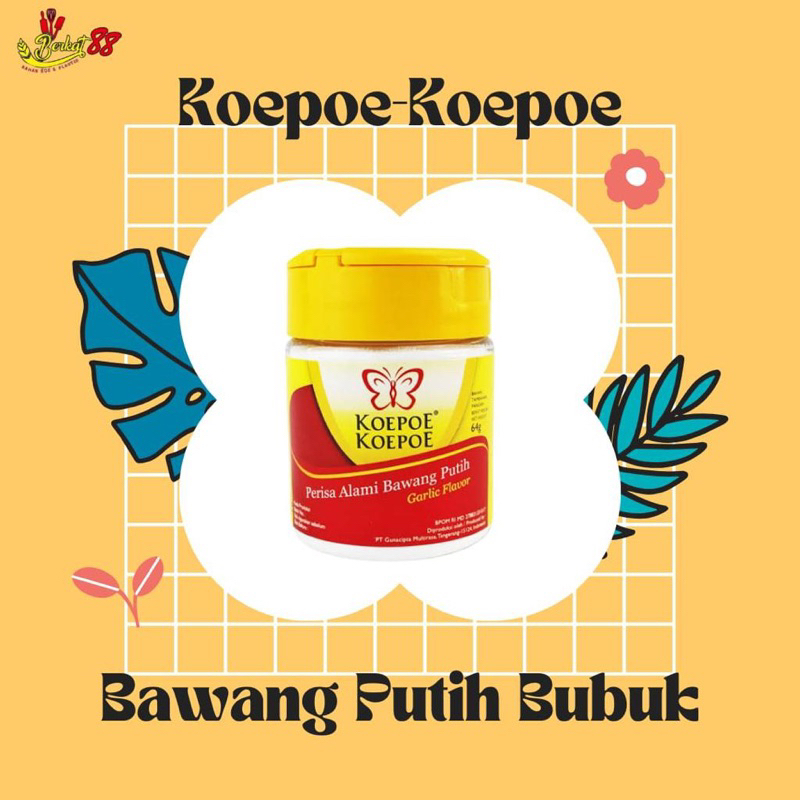 

Koepoe Bawang Putih Bubuk 64 Gr