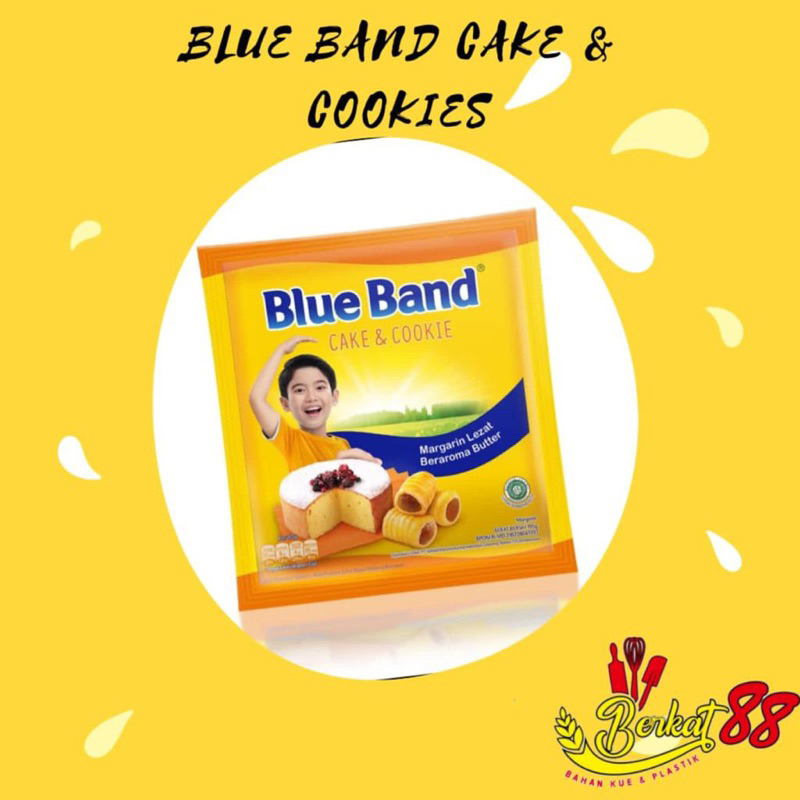 

Blueband Cake & Cookies Margarin Campuran Mentega dan Margarin Sachet 200 Gr