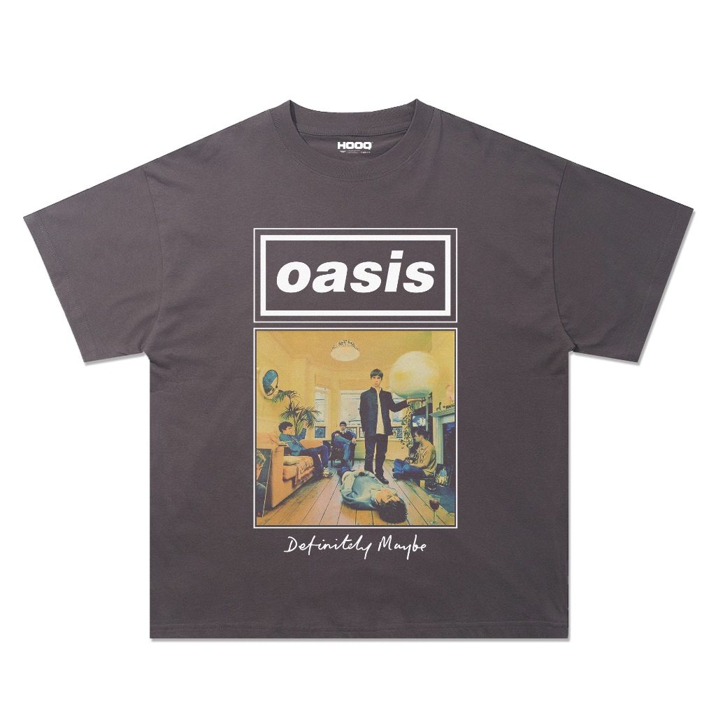 KAOS BAND VINTAGE OASIS DEFINETELY MAYBE / UNISEX / OVERSIZE / COD / OASIS SHIRT