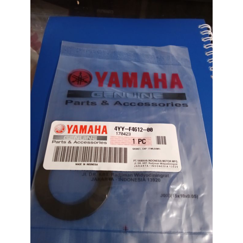 Gasket Cap Type 4YY-F4612-00 Original Yamaha