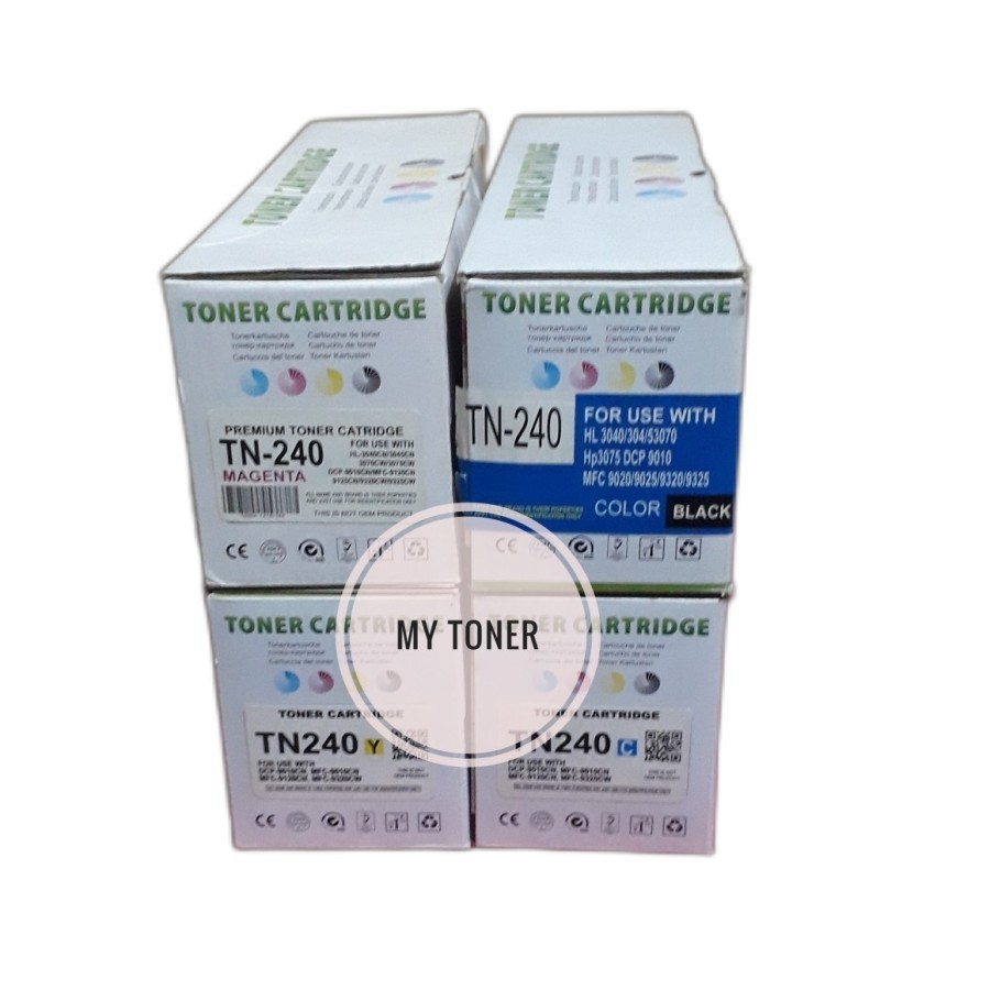 1Set Cartridge Toner TN240 Tn 240 TN-240 Printer Laserjet HL-3040CN HL-3045CN HL3070CW HL3075CW DCP-