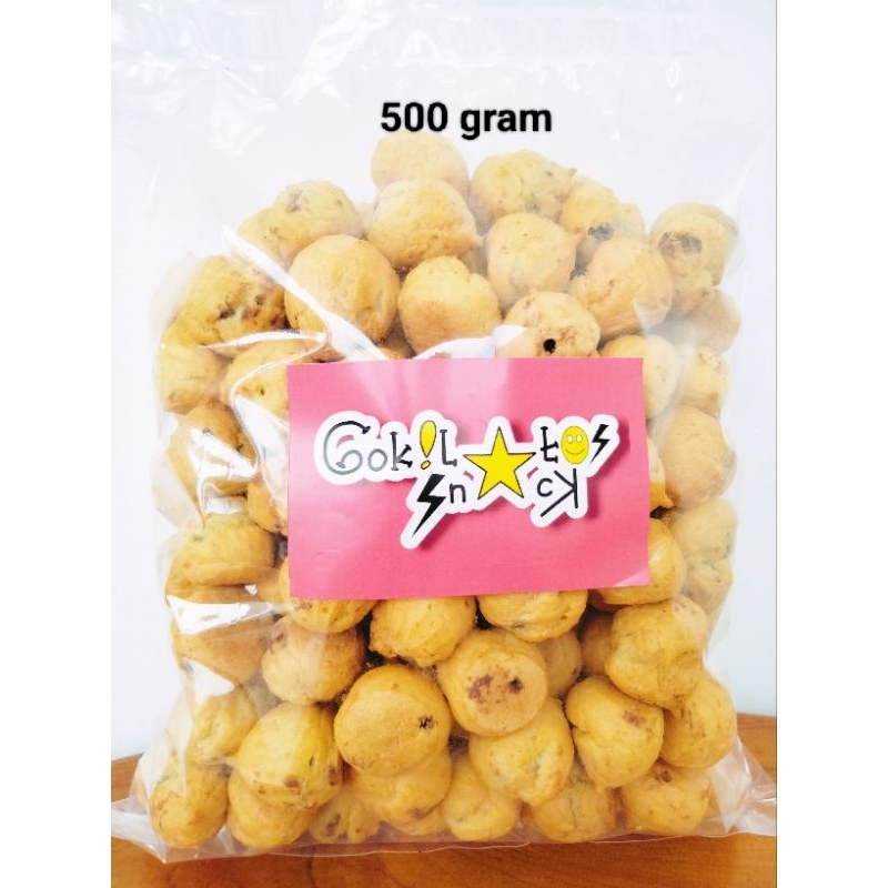 

SOES COKLAT 500 gram / snack kiloan kue sus coklat 500 gram
