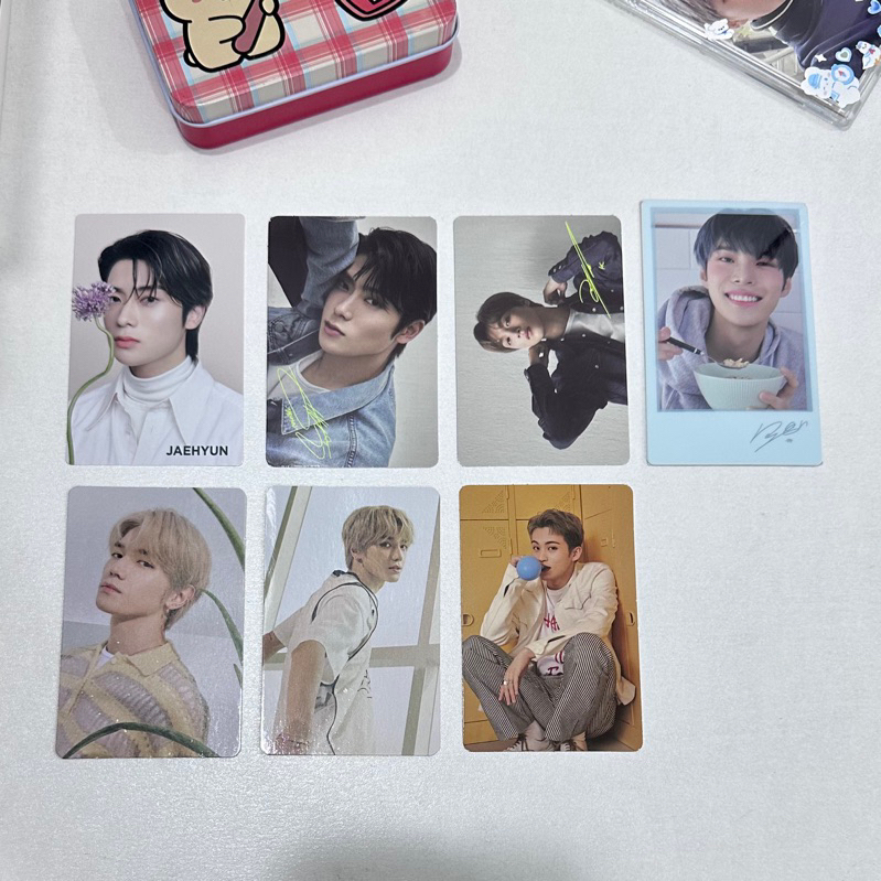 pc official nct nature republic flower denim jaehyun taeyong doyoung mark haechan