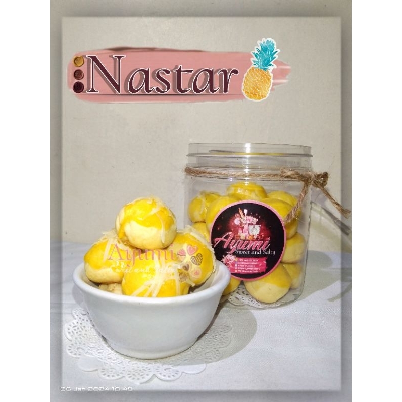 

Nastar ukuran toples 600ml