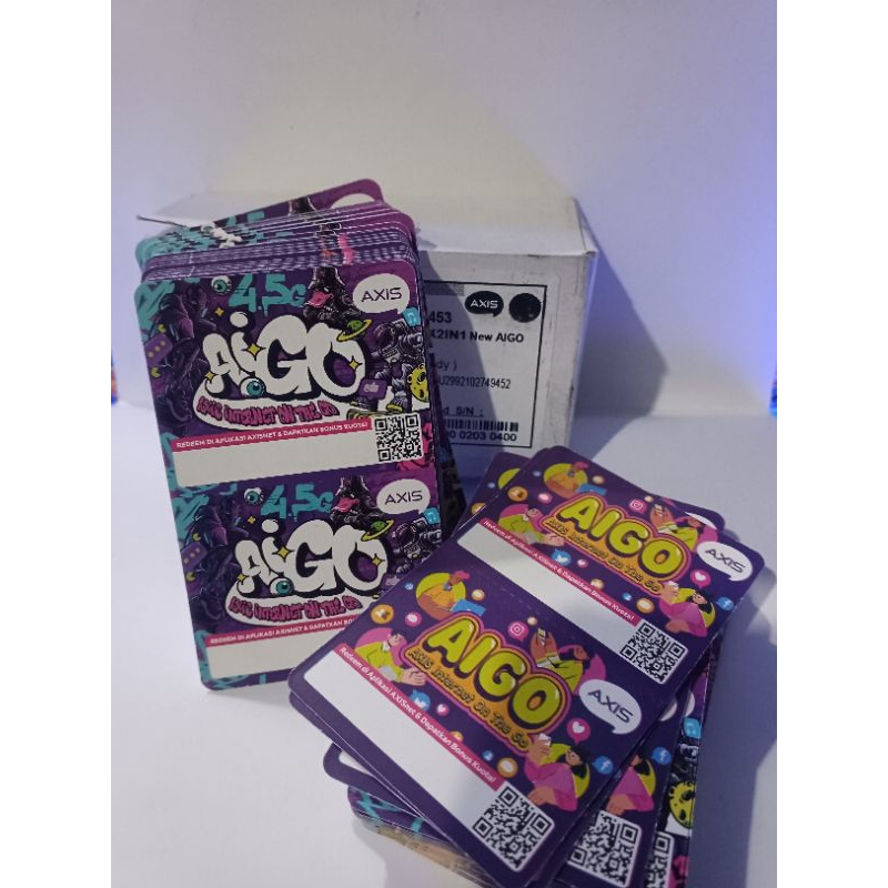 Voucher kosongan AXIS AIGO