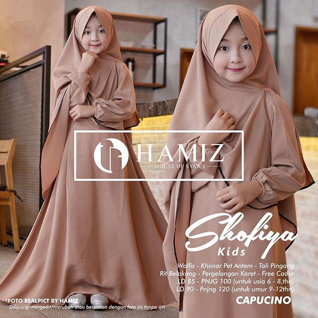 Hemat Baju Gamis Anak Perempuan Muslim Umur 5/15 Tahun Gamis Syari Anak Baju Cadar Anak Perempuan