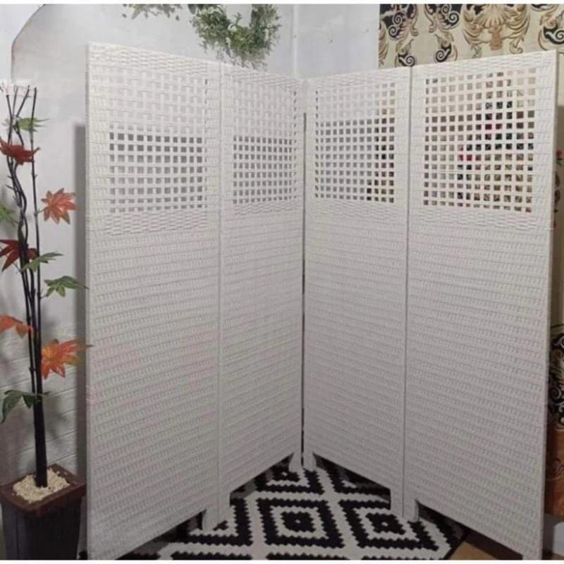 Sketsel Ruangan Rotan Sintetis Lubang pintu 4