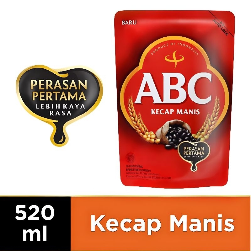 

ABC Kecap Manis Reffil 520Ml