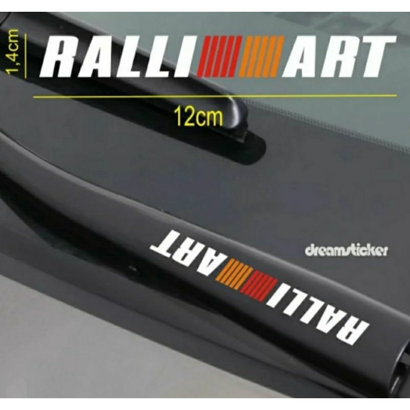 STIKER WIPER MOBIL RALLY ART STIKER MOBIL