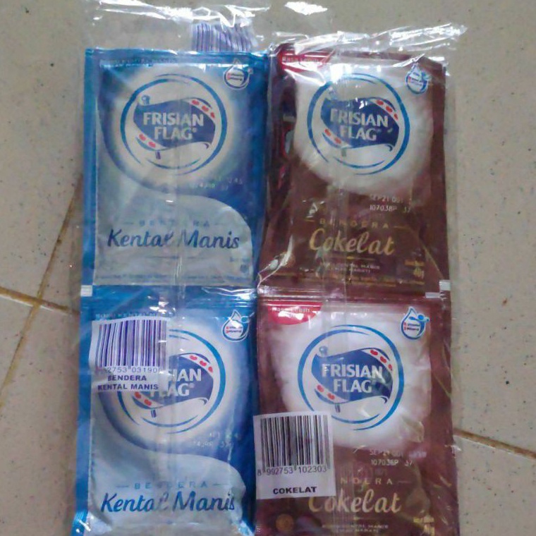 

VIRAL Frisian Flag Susu Kental Manis Sachet 6 sachet