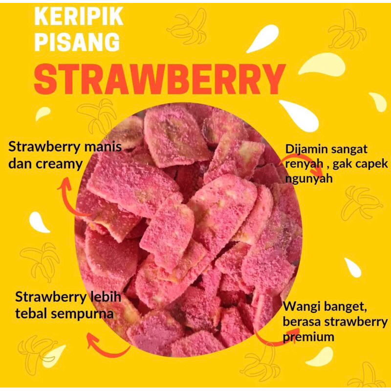 

KERIPIK PISANG UTI STRAWBERRY