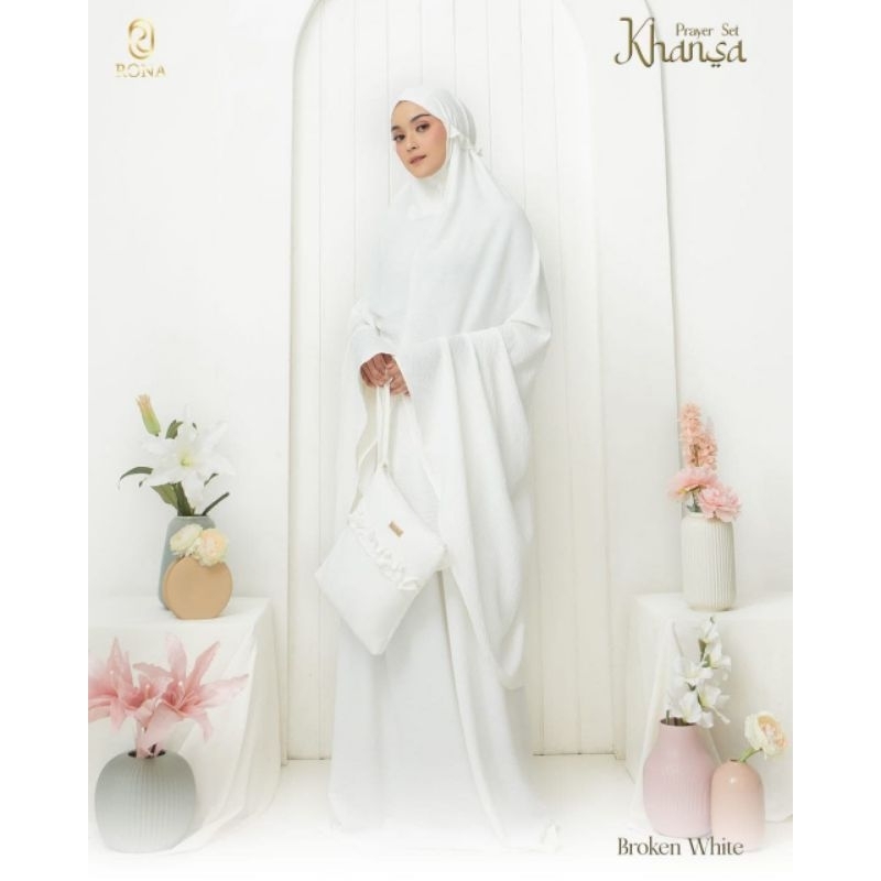 Khansa prayer set |mukena dewasa BYrona hijab|READY STOK
