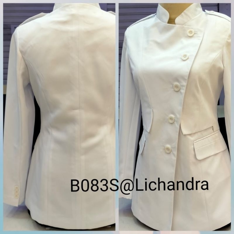 Setelan Lichandra Collection Putih Blazer Rok