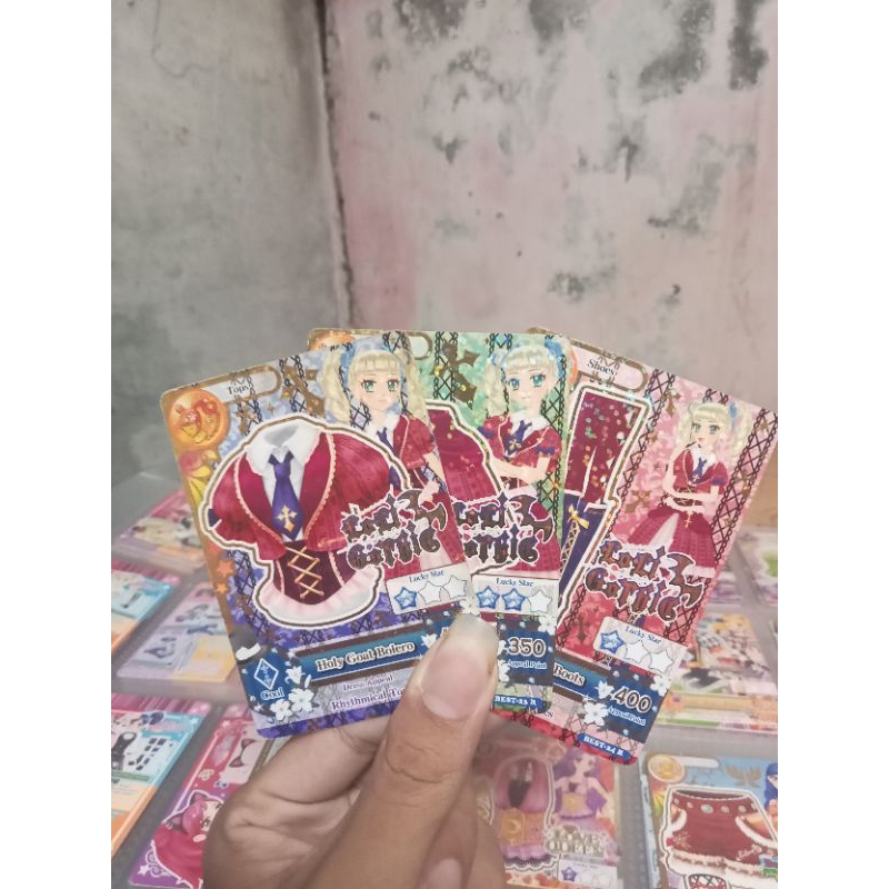 Aikatsu rare constellation capricorn holy goat set Yurika loli gothic