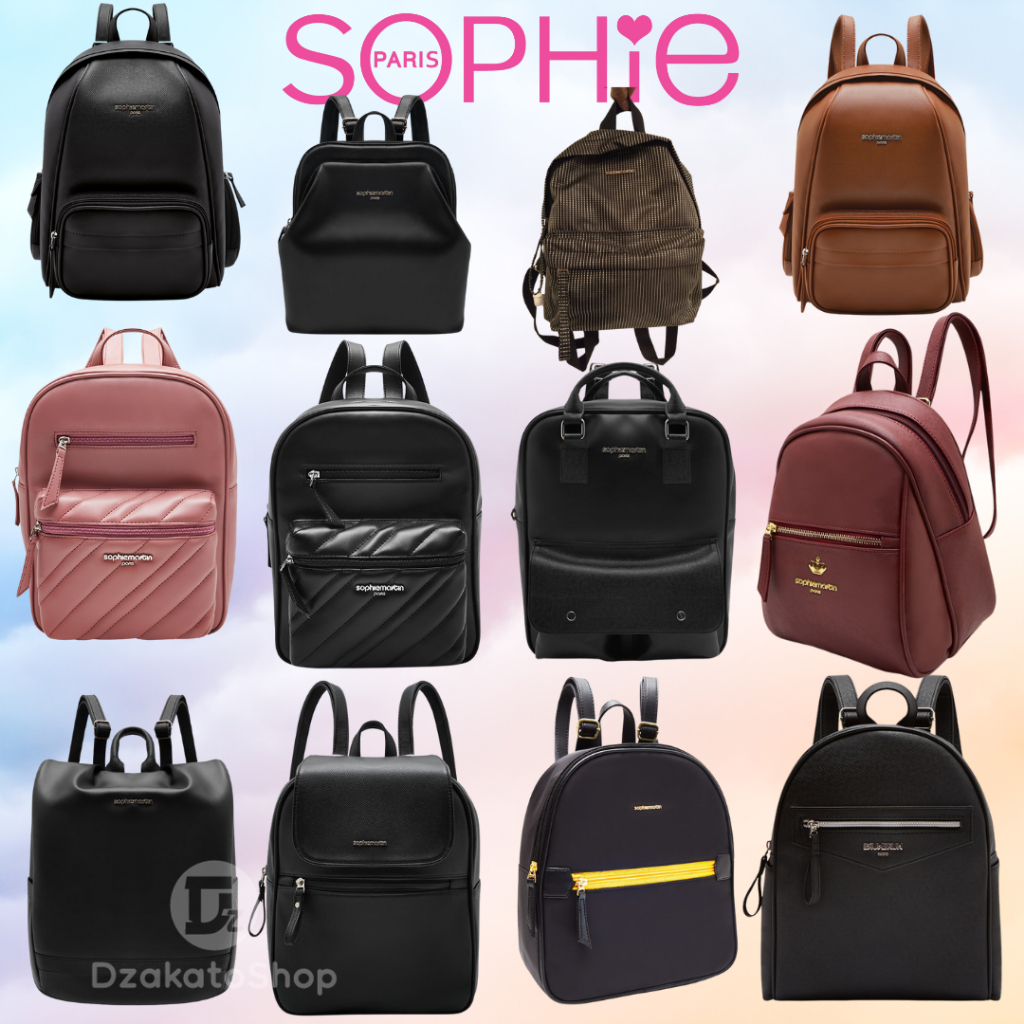 Sophie Martin Paris Tas RANSEL SERIES KatalogTerbaru Gagnier Capriolla Elettra Chanza Osannia Fluer 