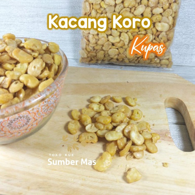 

is Kacang Koro Kupas Berat 5 gr Kacang Koro Snack Kiloan 8PZ