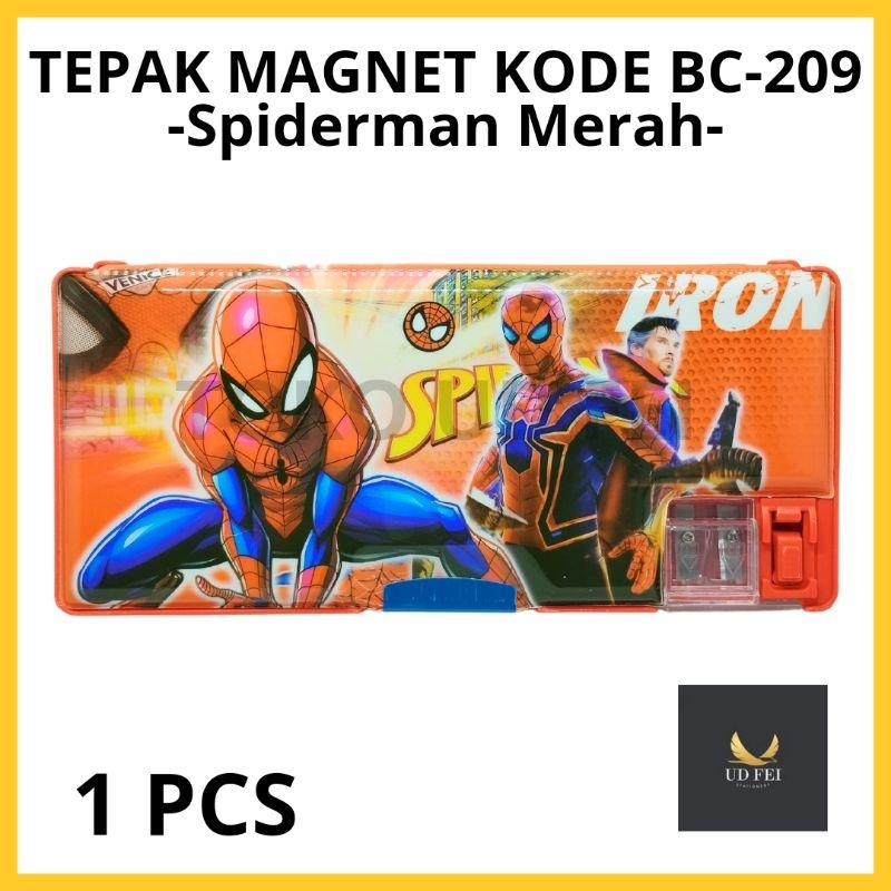 

(1 PCS) Tepak Magnet BC209/ Pencil Case Magnet/ Pencil Case magnet/ Tempat pensil