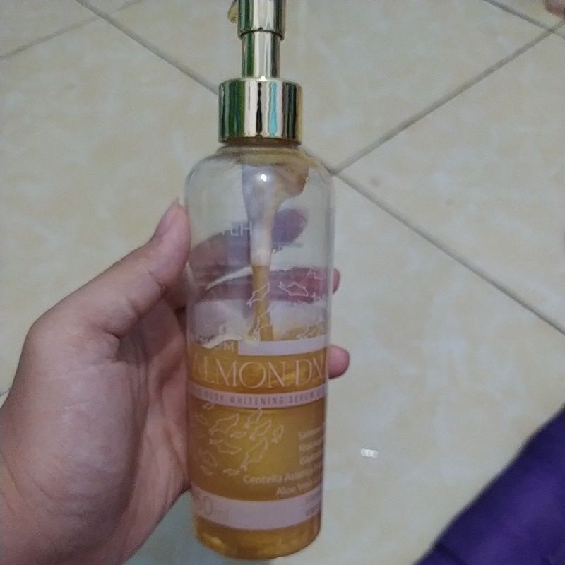 Preloved the puteh serum gold salmon dna Free the mermaid beauty