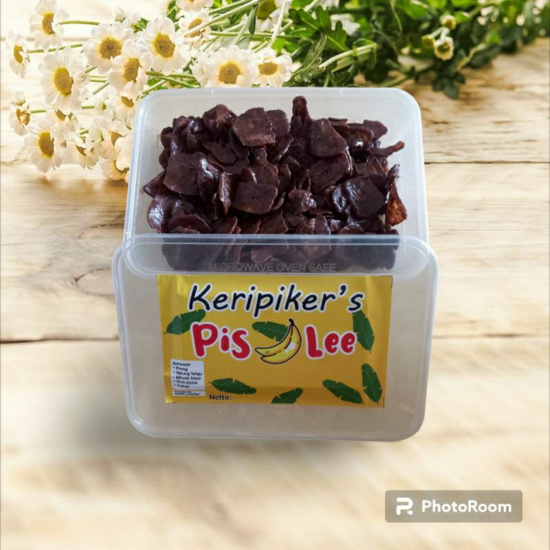 

keripik pisang coklat lumer
