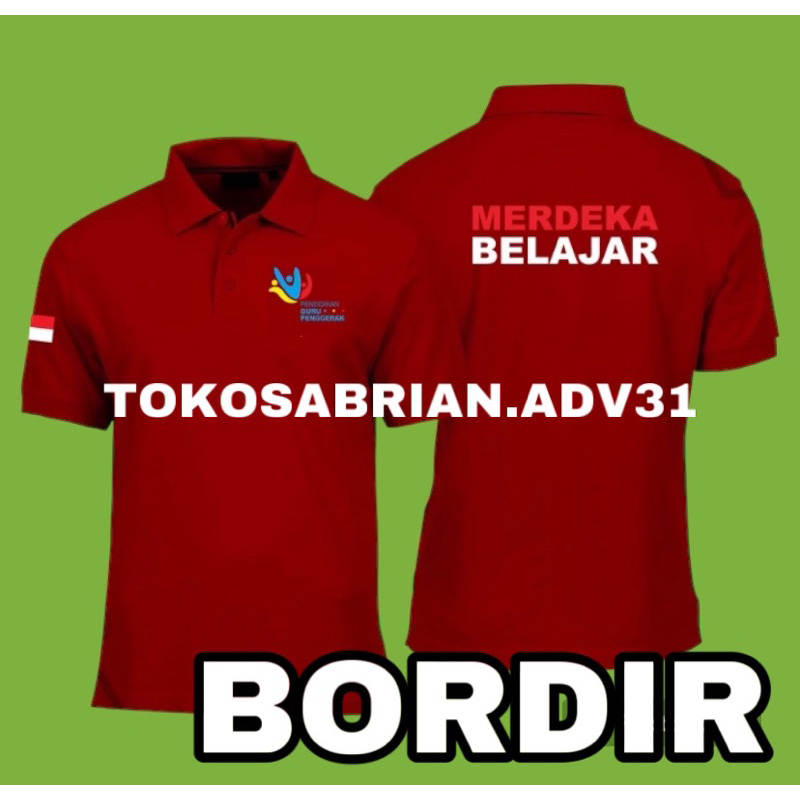 BAJU KAOS MERDEKA BELAJAR KAOS MERDEKA BELAJAR