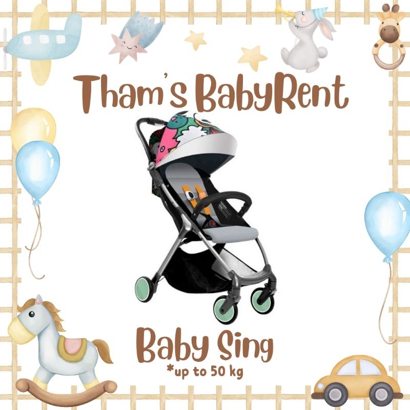 Sewa Stroller Baby Sing - Stroller up to 50 kg