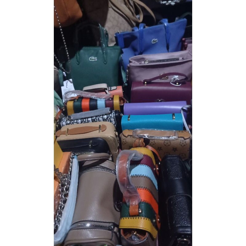 Aneka tas wanita cantik, lokal dan improt