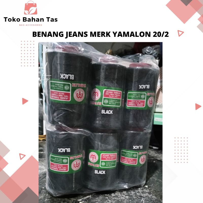 BENANG JEANS /JIN MERK YAMALON UKURAN 20/2