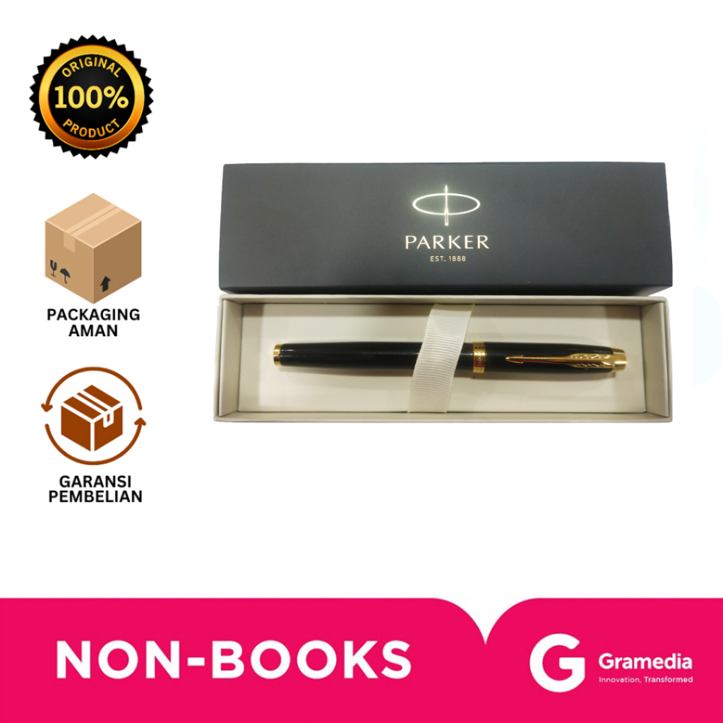 

Gramedia Bali - PARKER P. IM Black GT Rbhd