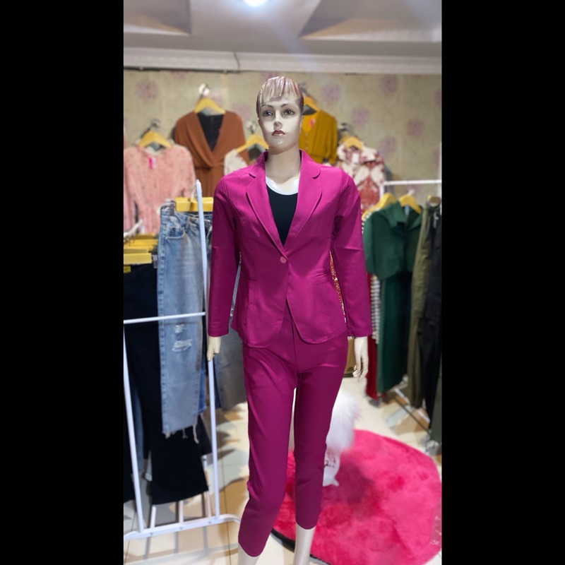 ONE SET BLEZER IMPORT Bangkok Setelan WANITA