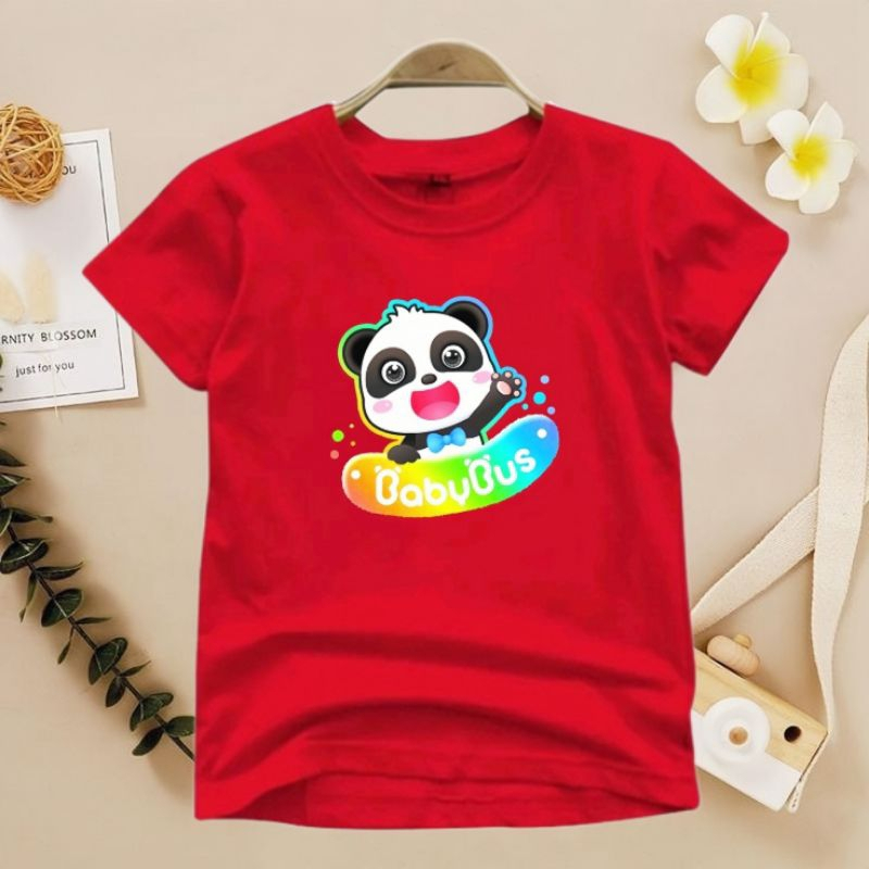 Baju Anak BABYBUS RAINBOW Baju Anak cewek cowok 2-10 thn