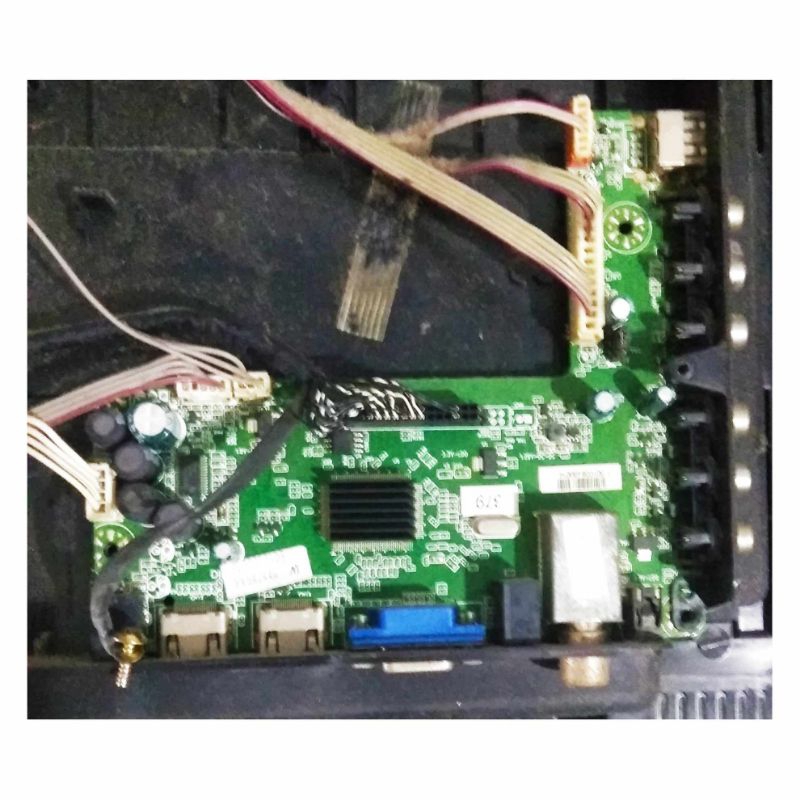 MB mainboard dan PSU TV Polytron PLD 32T710