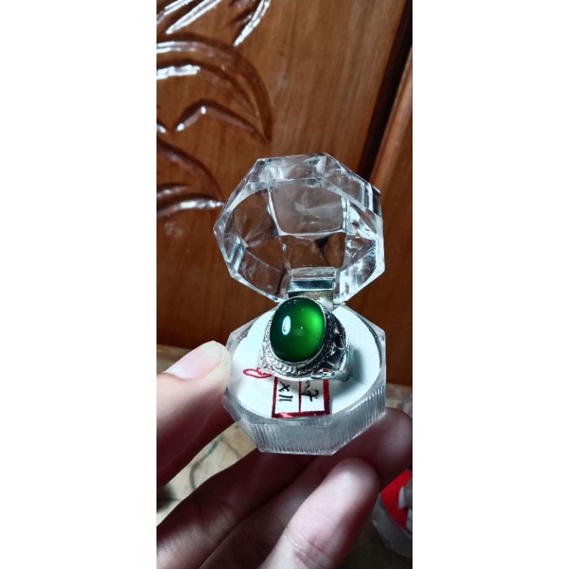 Batu Cincin Natural Giok Aceh