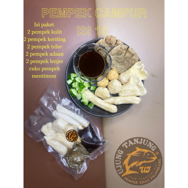

pempek palembang - pempek ikan tenggiri - pempek paket isi 10
