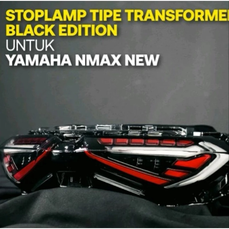 Lampu Stop Jpa/ StopLamp Nmax New 2020-2023 Transformer Black Edition